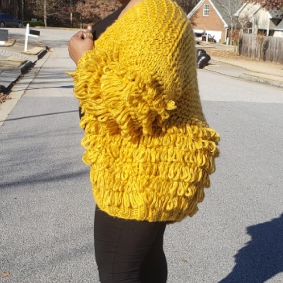 Shag Loop Cardigan - Picture 2 of 3